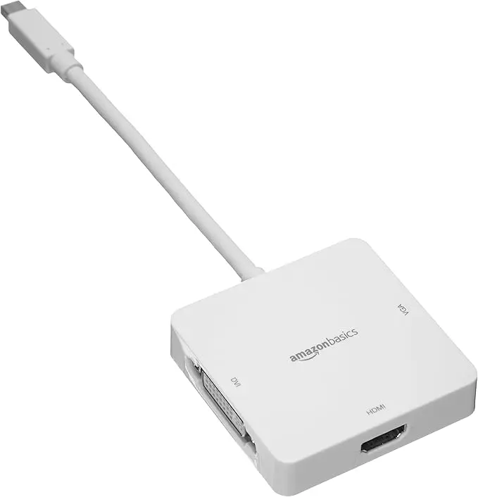 مبدل Mini DisplayPort (Thunderbolt 2) پورت 3 آمازون بیسیک Amazon Basic - استوک - Image 3