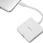 مبدل Mini DisplayPort (Thunderbolt 2) پورت 3 آمازون بیسیک Amazon Basic - استوک (8)