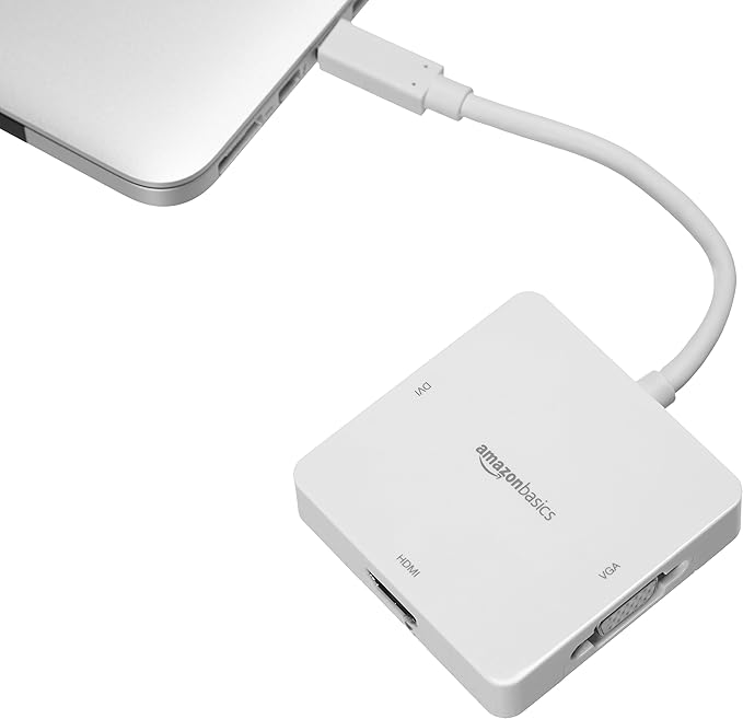 مبدل Mini DisplayPort (Thunderbolt 2) پورت 3 آمازون بیسیک Amazon Basic - استوک (8)