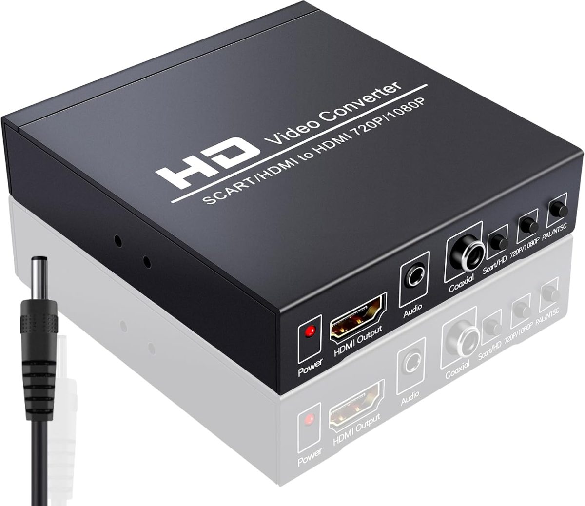 مبدل و سوئیچ SCART+HDMI به HDMI HD مشکی 1080P/720P - Image 5