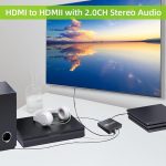 مبدل و سوئیچ SCART+HDMI به HDMI HD مشکی 1080P720P (5) مبدل و سوئیچ SCART+HDMI به HDMI HD مشکی 1080P720P