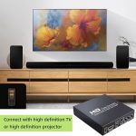 مبدل و سوئیچ SCART+HDMI به HDMI HD مشکی 1080P720P (7)