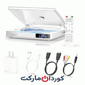 پخش کننده دی وی دی Maite با بلندگوی داخلی HiFi - مشکی