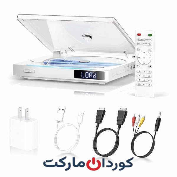 پخش کننده دی وی دی Maite با بلندگوی داخلی HiFi - مشکی