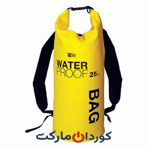 کوله پشتی 25 لیتر BeachArt ضد آب - زرد