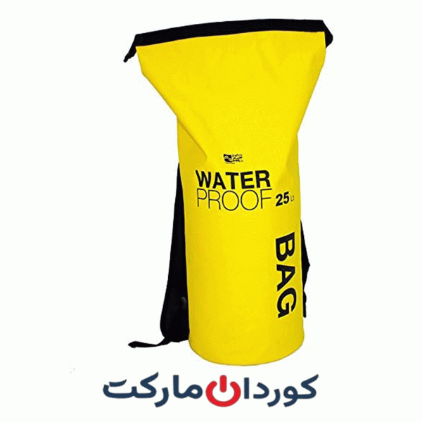 کوله پشتی 25 لیتر BeachArt ضد آب - زرد