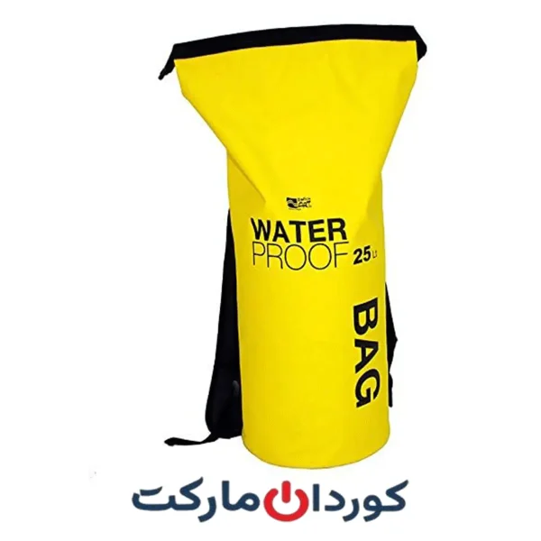 کوله پشتی 25 لیتر BeachArt ضد آب - زرد