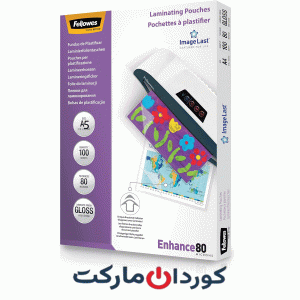 کیسه‌های لمینت شفاف Fellowes A5 برگ 100