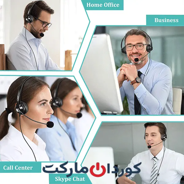 هدست مرکز تلفنی کالز جک 2.5 میلی مترCALLEZ کد ( 40227 ) - Image 4