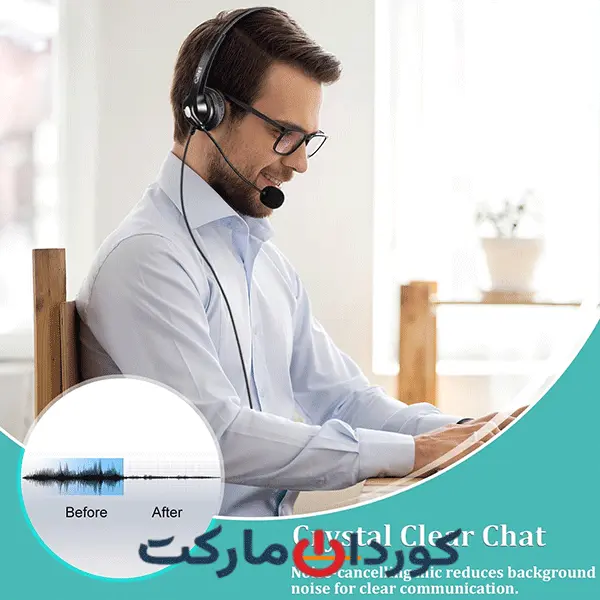 هدست مرکز تلفنی کالز جک 2.5 میلی مترCALLEZ کد ( 40227 ) - Image 6