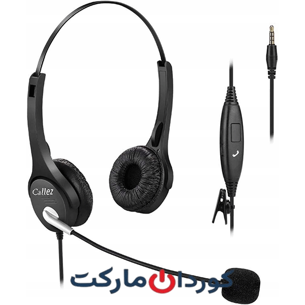 هدست تلفنی دوگانه ۲.۵ میلی‌متری ⁦⁦Callez