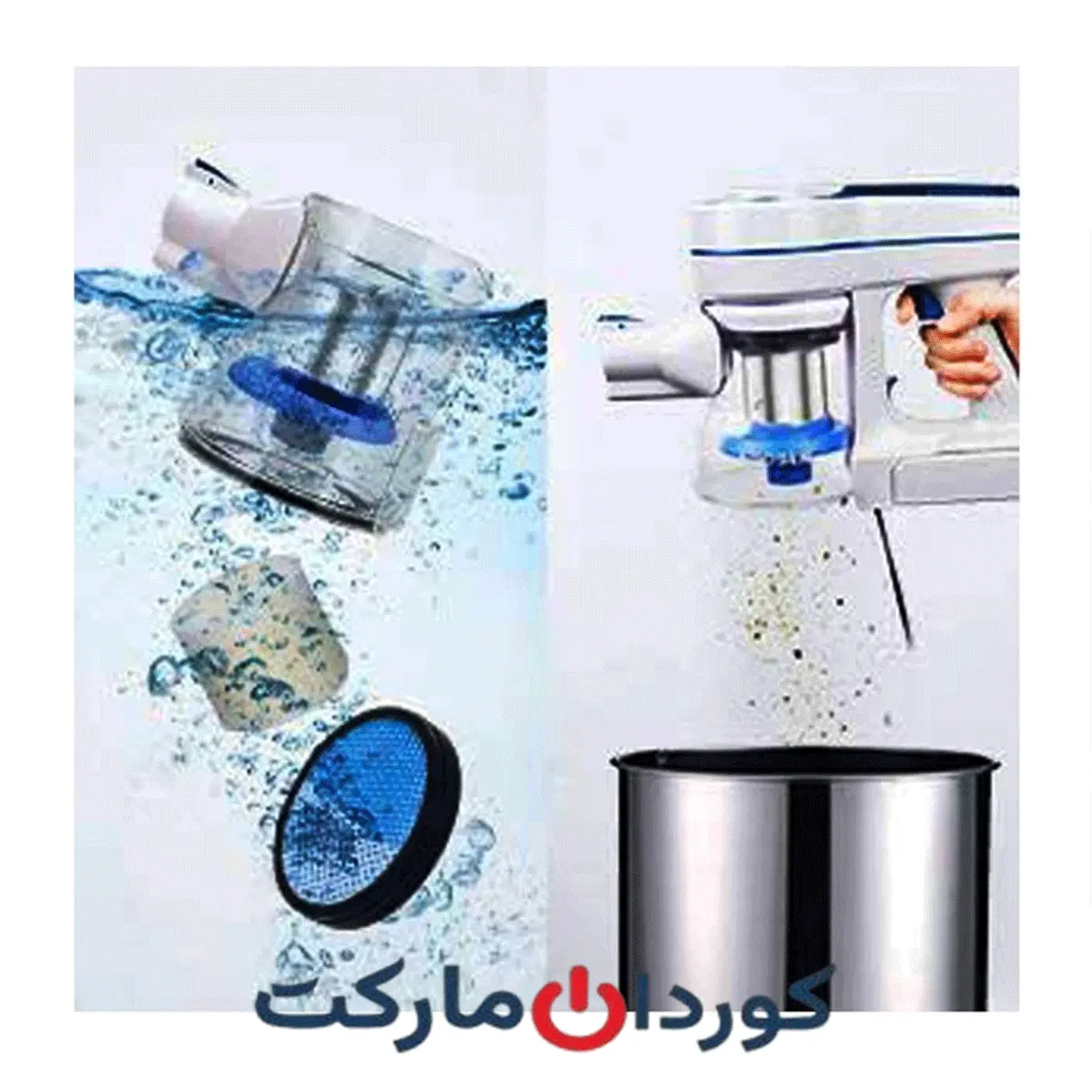 جارو شارژی آپوسن Aposen مدل H120 - Image 9