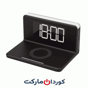 ساعت دیجیتالی وایرلس (شارژر بی سیم) رومیزری پوینتاچ POINTUCH مدل SY-W0241