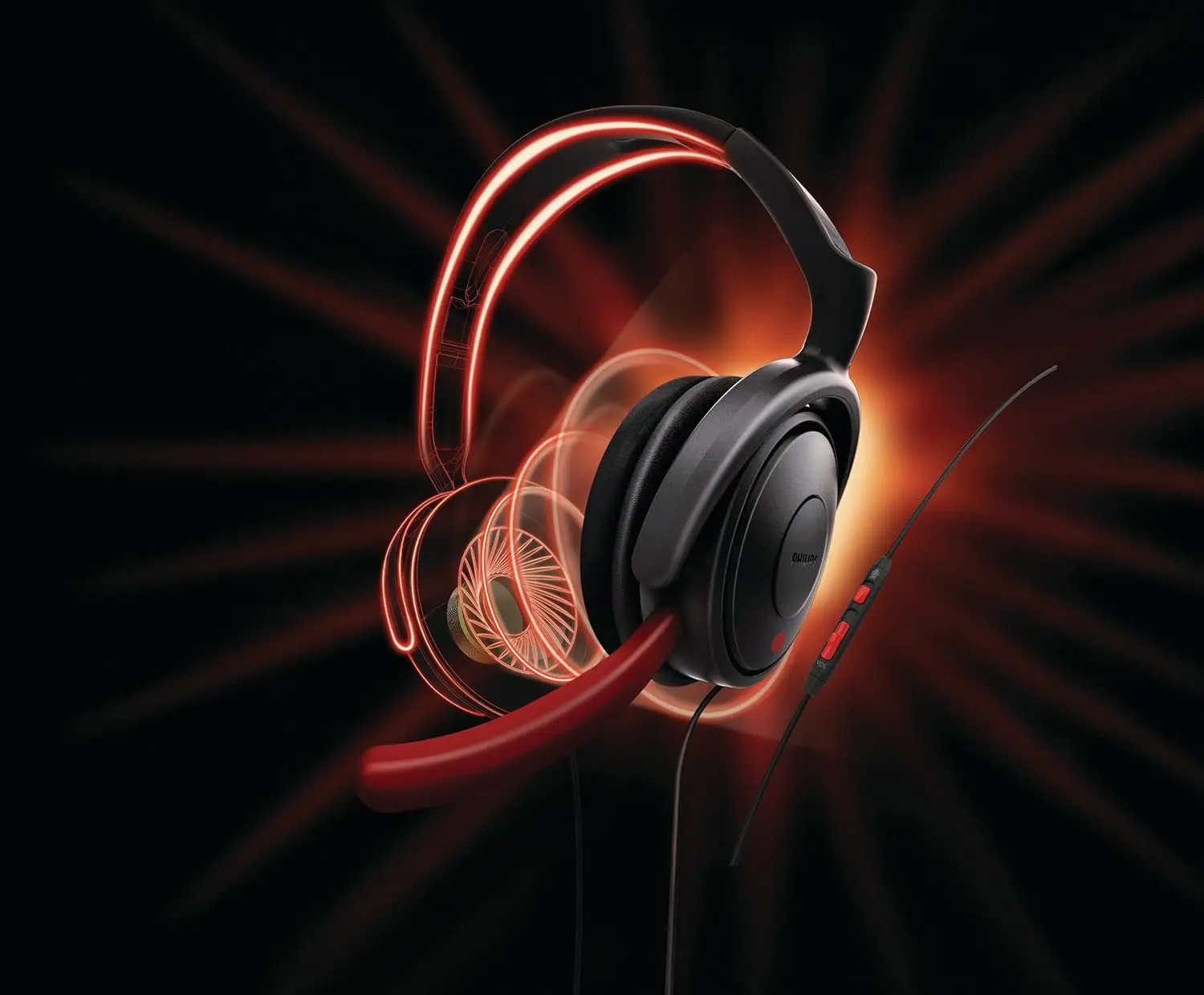 هدست گیمینگ فیلیپس استوک Philips مدل SHG7980 همراه با میکروفون قابل تنظیم کد ( 41045 ) - Image 2