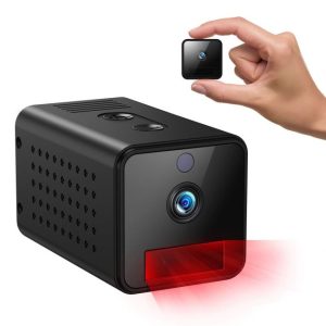 دوربین مداربسته کوچک IHOUMI D150 1080P وای فای با باتری بسیار قدرتمند
