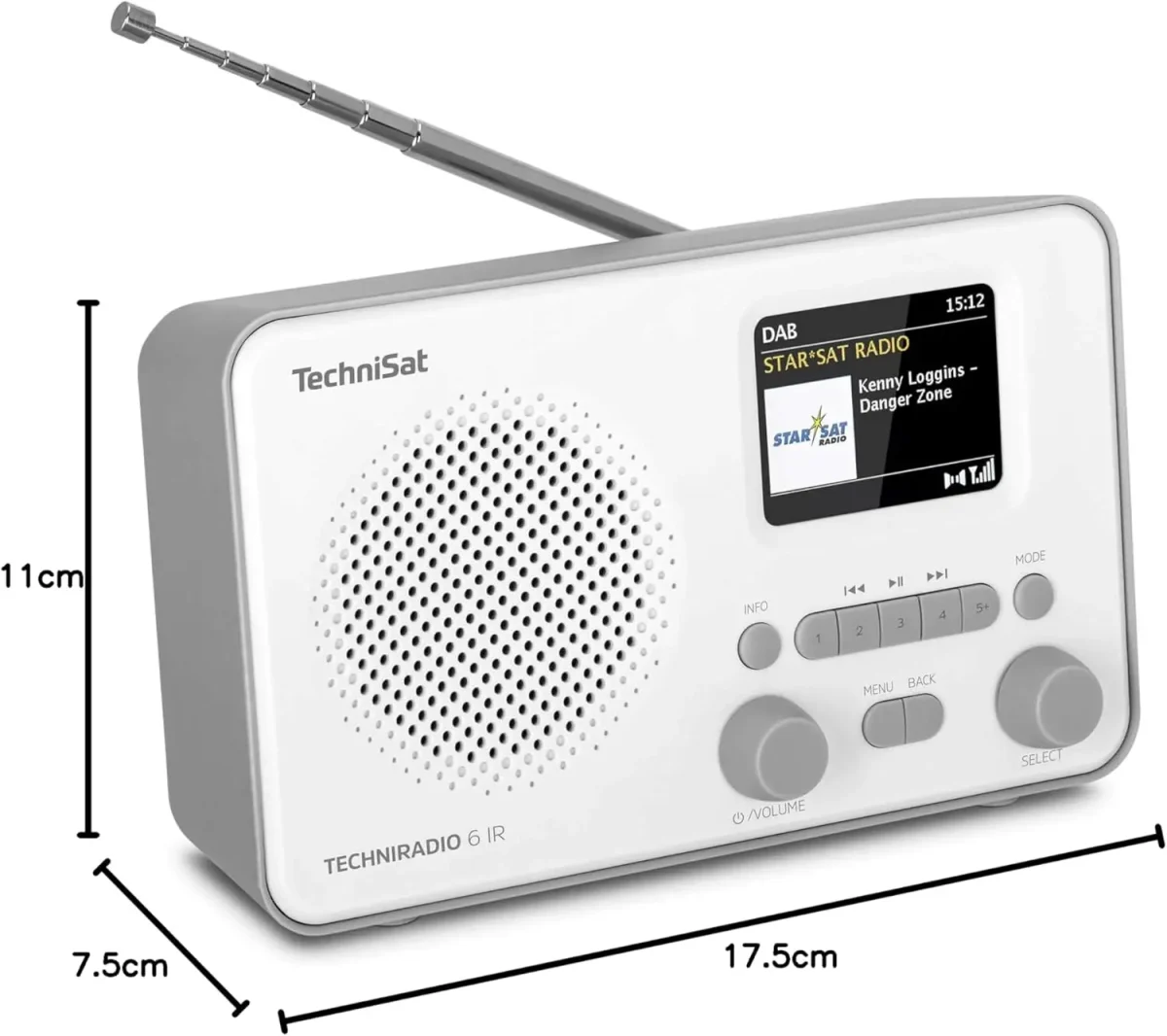 رادیو ساعت زنگ دار TechniSat TECHNIRADIO 6 IR مدل d-54550 - Image 7