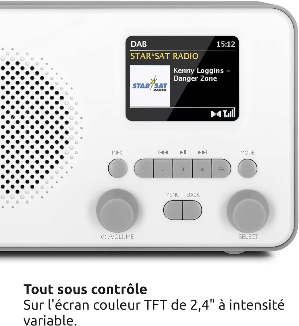 رادیو ساعت زنگ دار TechniSat TECHNIRADIO 6 IR مدل d-54550 - Image 5