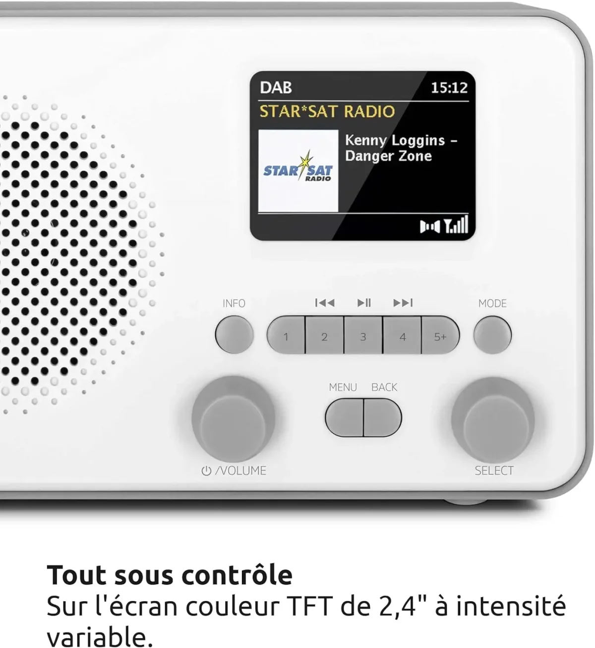 رادیو ساعت زنگ دار TechniSat TECHNIRADIO 6 IR مدل d-54550 - Image 5