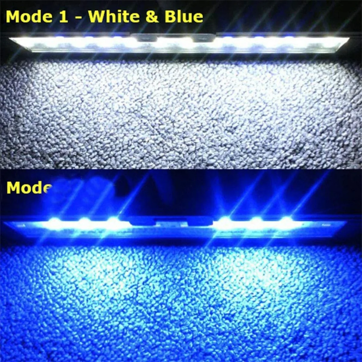 چراغ آکواریوم LED سفید و آبی هایگر Hygger مدل HD-3040D/E