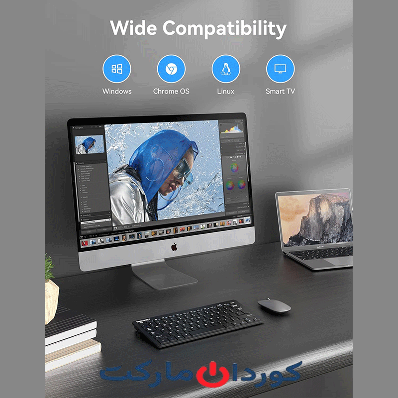 کیبورد وایرلس بی سیم TECKNET مدل X315 سفارش آلمان - Image 3