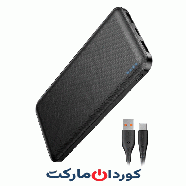 پاور بانک 10000C mAh بر ساعت مدل Q1051 سفارش آلمان