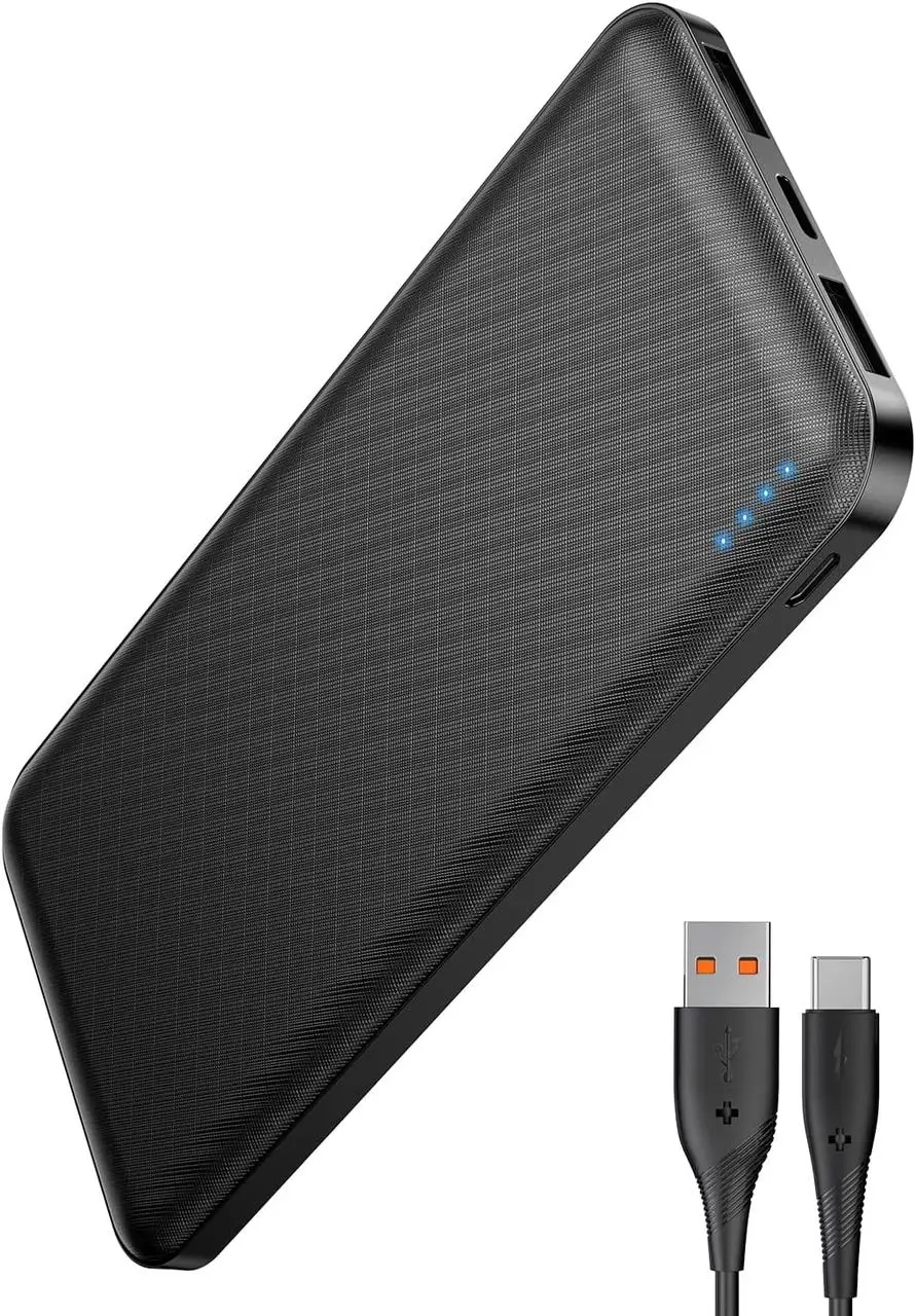 پاور بانک 10000C mAh بر ساعت مدل Q1051 سفارش آلمان