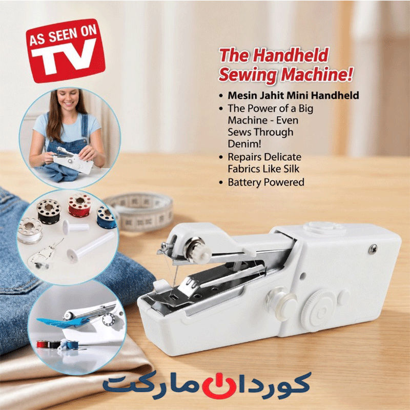 چرخ خیاطی دستی قابل حمل The Handheld sewingMachine CS-101B - Image 7