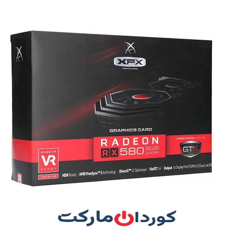 کارت گرافیک ایکس اف ایکس XFX Radeon RX 580 GTS 8GB DDR5 - Image 5