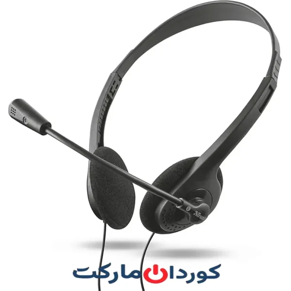 هدفون تراست TRUST برای کامپیوتر و لپتاپ مشکی