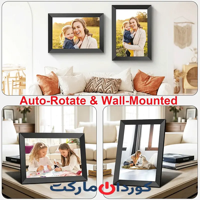 قاب عکس دیجیتال وای فای Frameo 10.1 اینچی P200 - Image 5