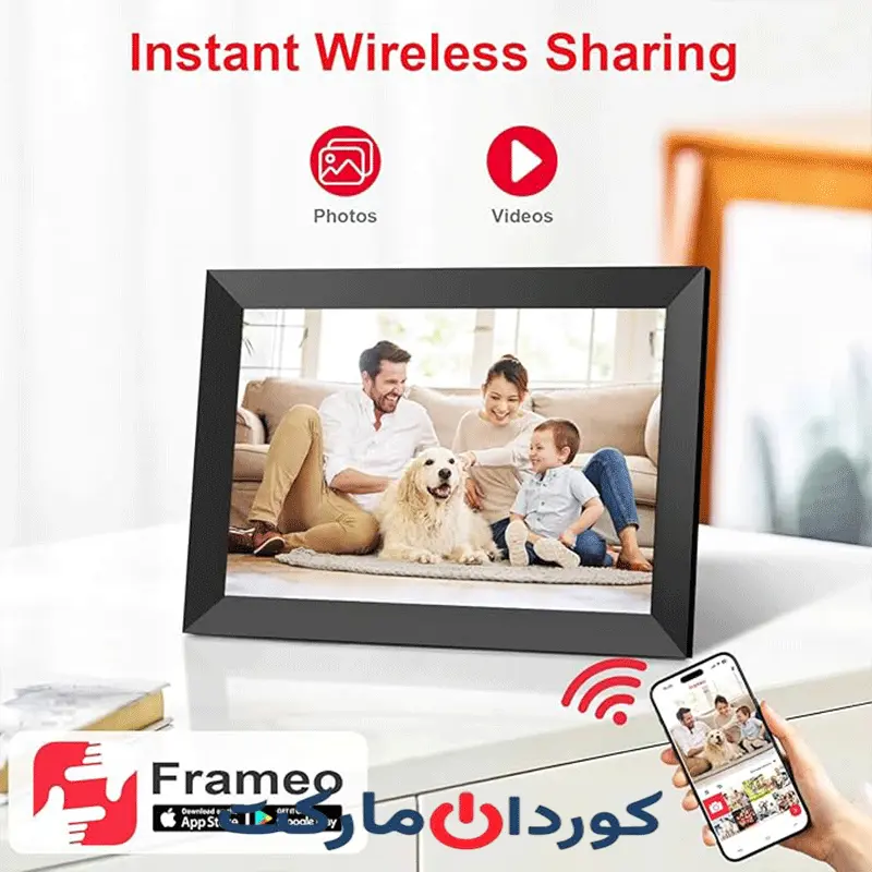 قاب عکس دیجیتال وای فای Frameo 10.1 اینچی P200