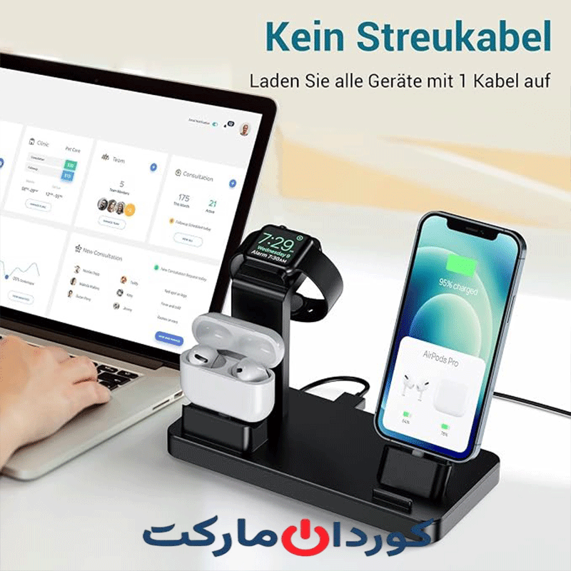 ایستگاه شارژ سه کاره برای سری های اپل YFWC001 - Image 5