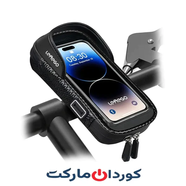 کیف نگهدارنده گوشی دوچرخه ضد آب lemego