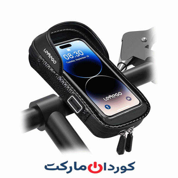 کیف نگهدارنده گوشی دوچرخه ضد آب lemego