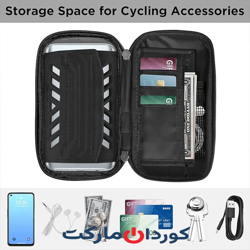 کیف نگهدارنده گوشی دوچرخه ضد آب lemego