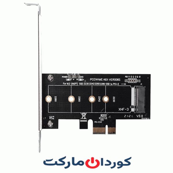 کارت‌ تبدیل و توسعه PCIE به NVME SSD M2 سفارش آلمان