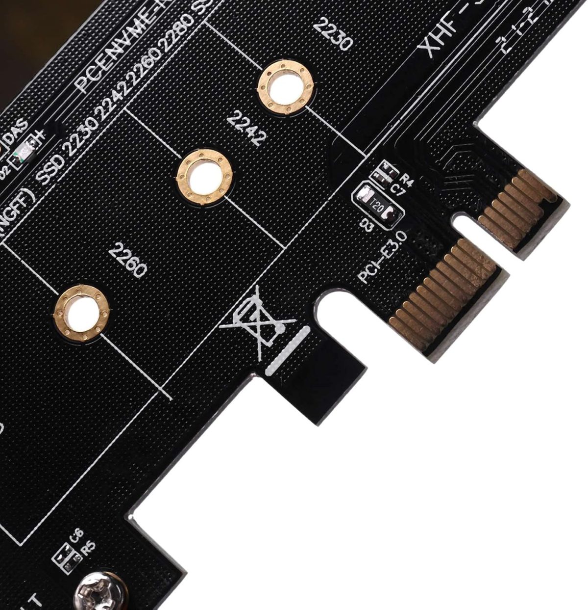 کارت‌ تبدیل و توسعه PCIE به NVME SSD M2 سفارش آلمان