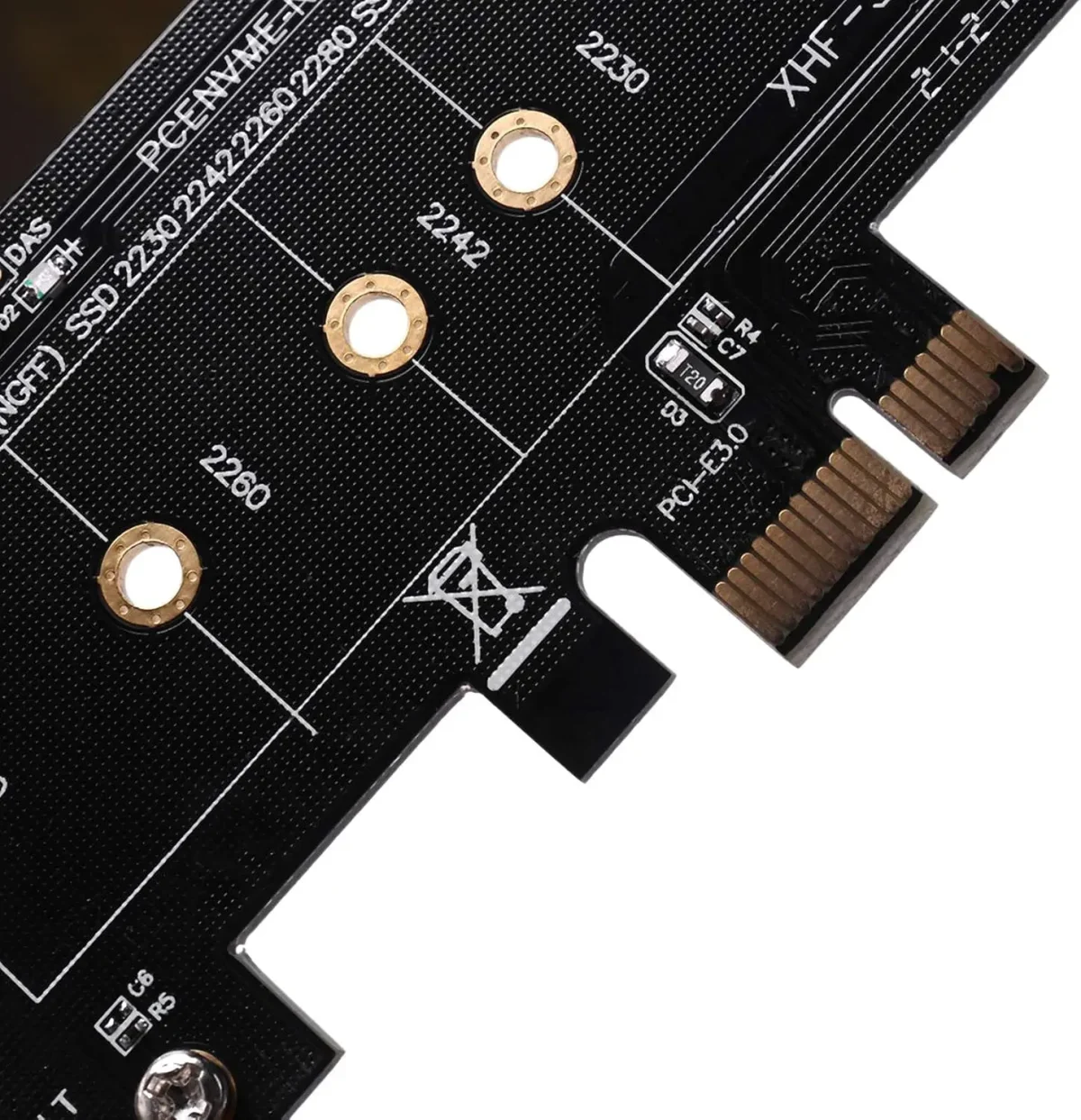 کارت‌ تبدیل و توسعه PCIE به NVME SSD M2 سفارش آلمان