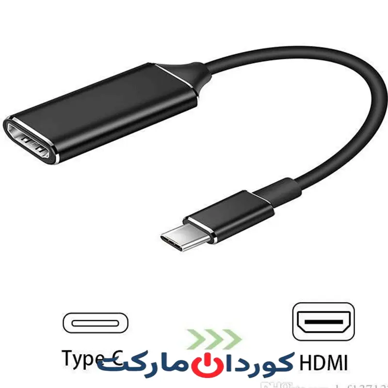 کابل تبدیل HDMI نوع C به Type-C - Image 3