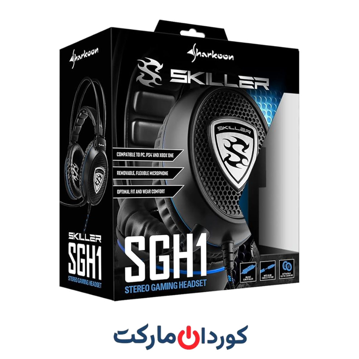 هدست گیمینگ Sharkoon skiller مدل SGH1