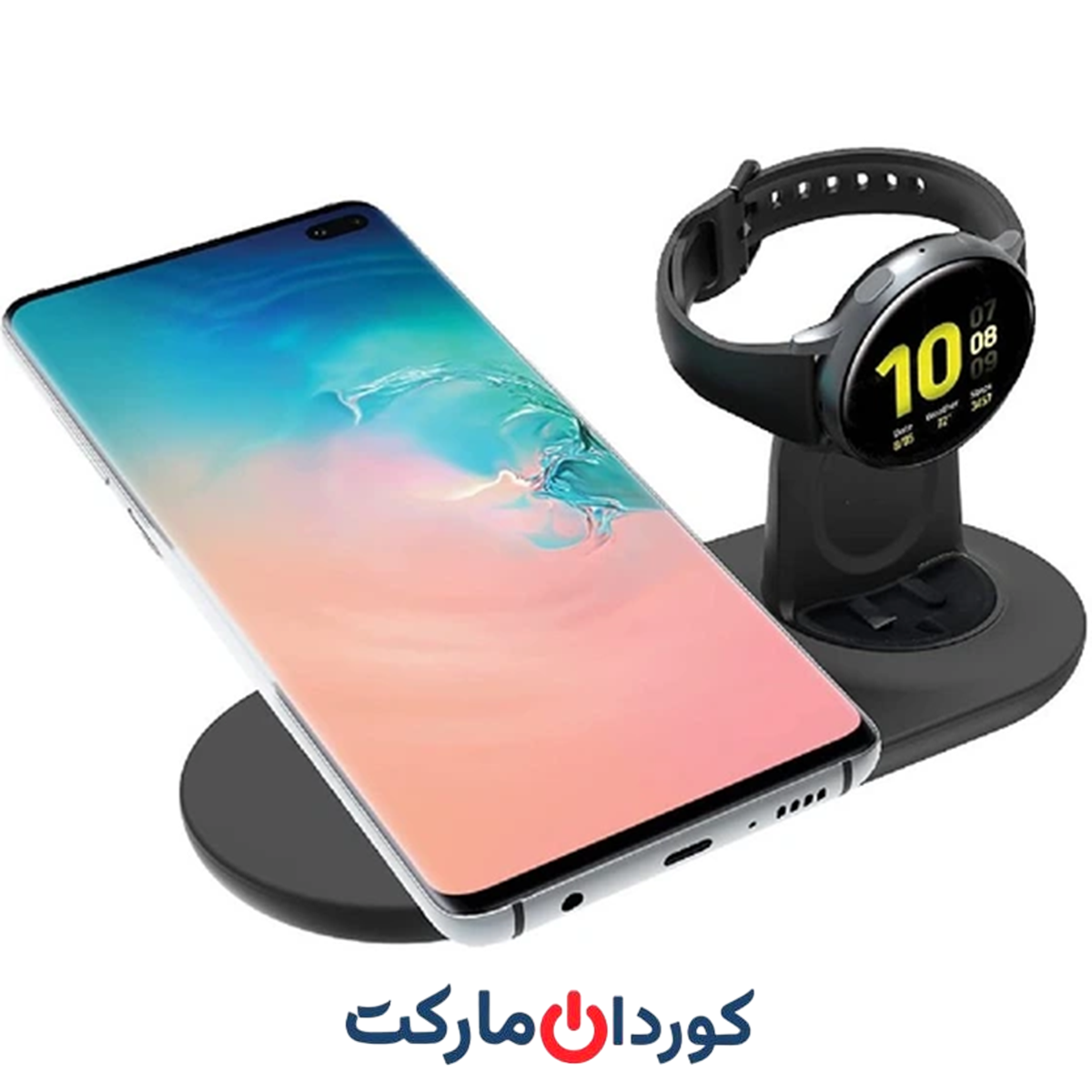 شارژر بی سیم دو کاره مدل Wireless Charger Duo JH10