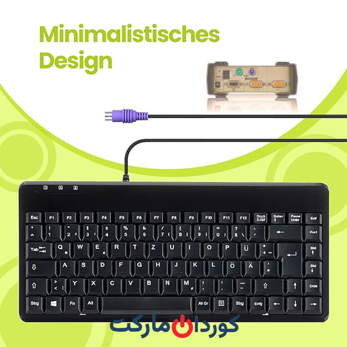 کیبورد سیمی Perixx PERIBOARD-409 - Image 3