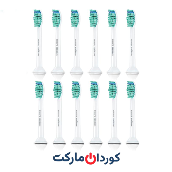 پک 12 عددی سری های مسواک فیلیپس سونیکر Philips Sonicare سری C1 مدل HX6018/31