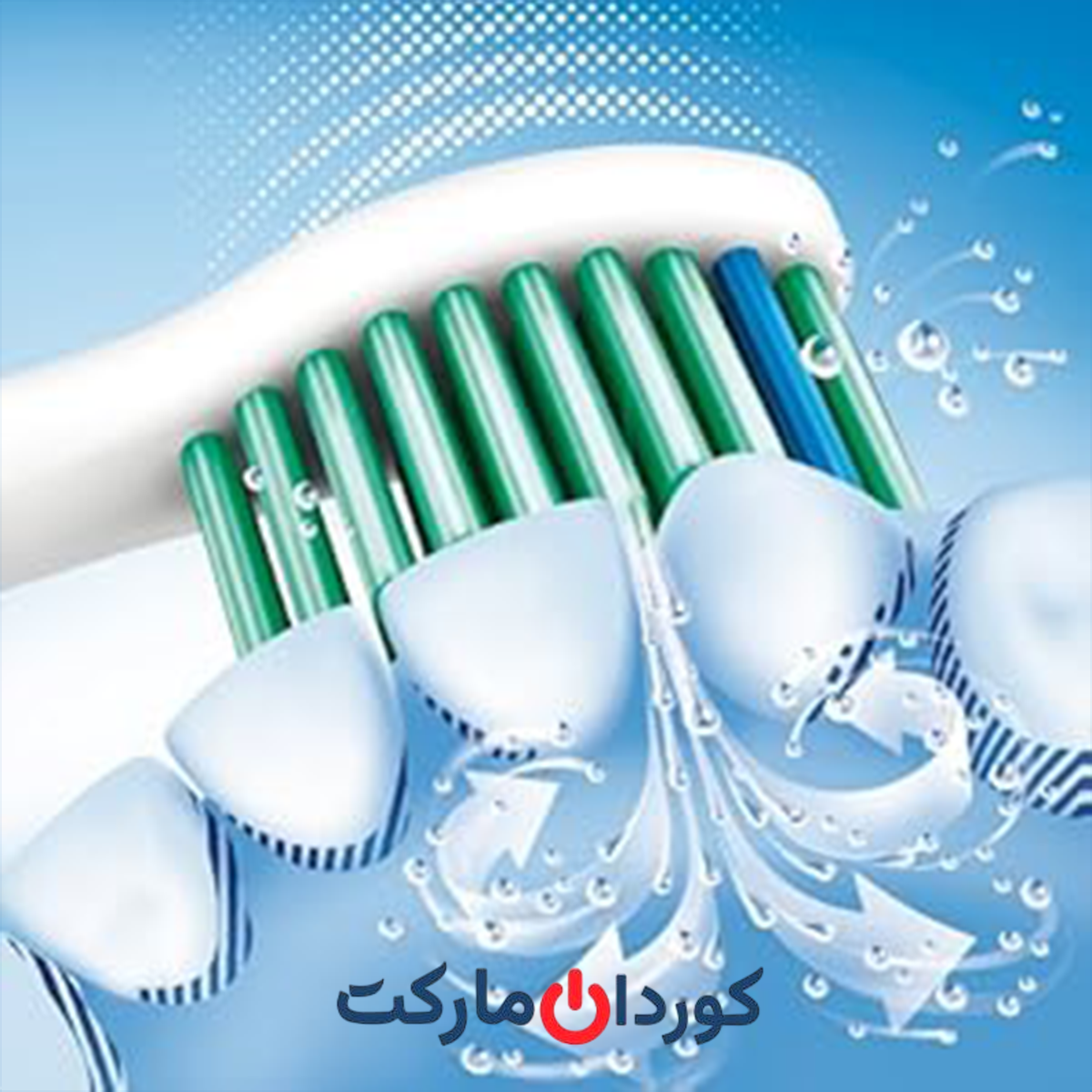 پک دو عددی سری مسواک فیلیپس سونیکیر PHILIPS SONICARE C1 مدل HX6012 - Image 3