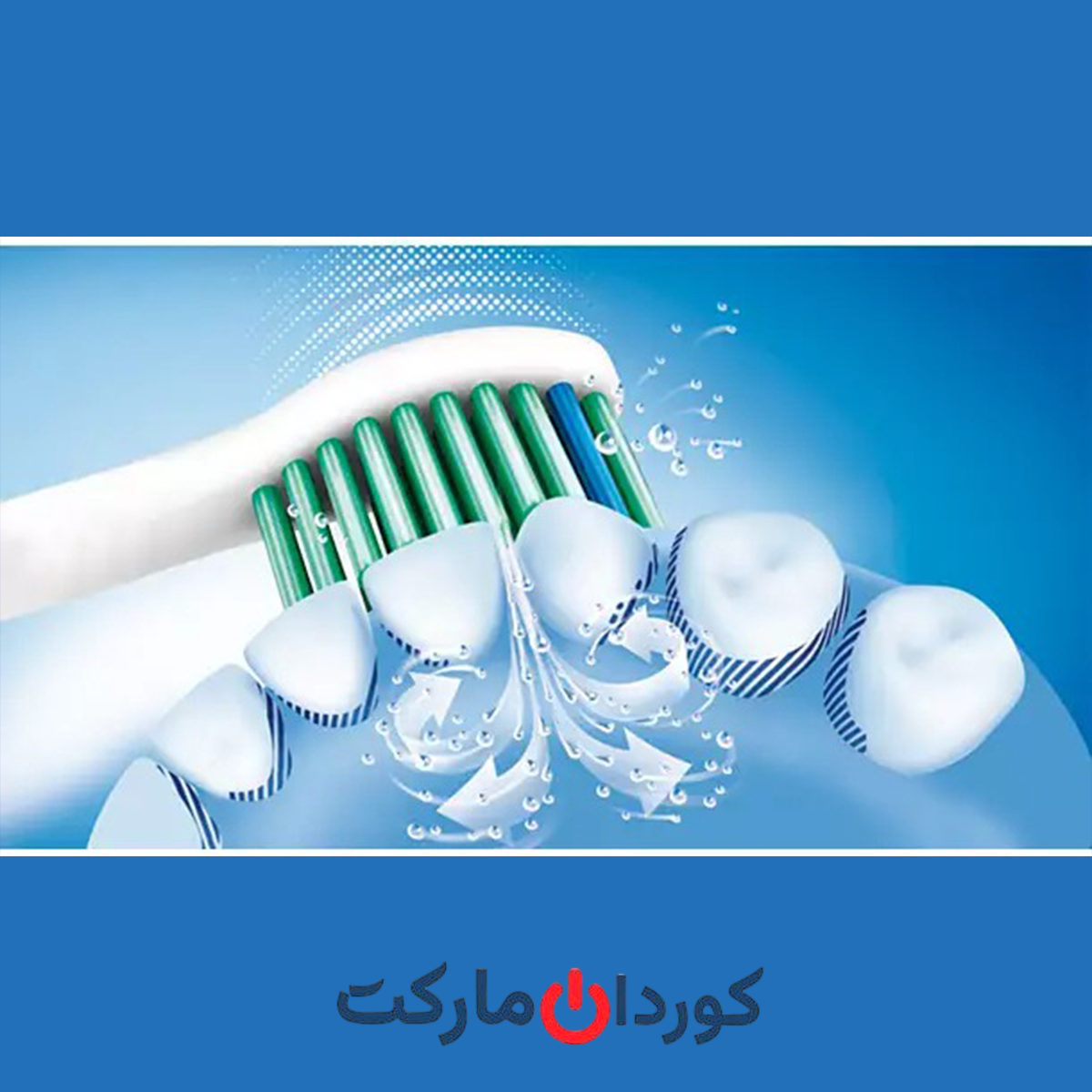 پک دو عددی سری مسواک فیلیپس سونیکیر PHILIPS SONICARE C1 مدل HX6012 - Image 6