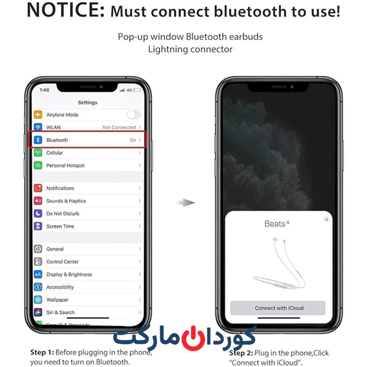 هدفون سیمی اپل با کانکتور لایتنینگ - Image 3