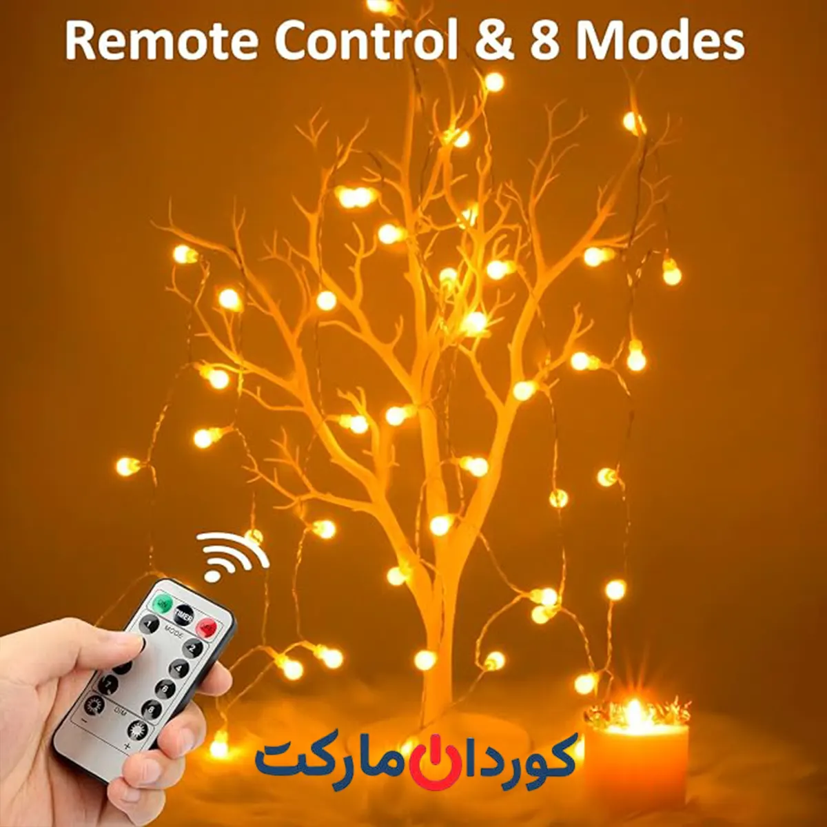 ریسه / چراغهای LED کروی 100 عددی koopower کوپاور - Image 3