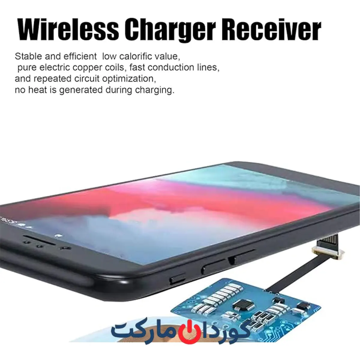 شارژر بیسیم و گیرنده Qi Micro US - Image 4