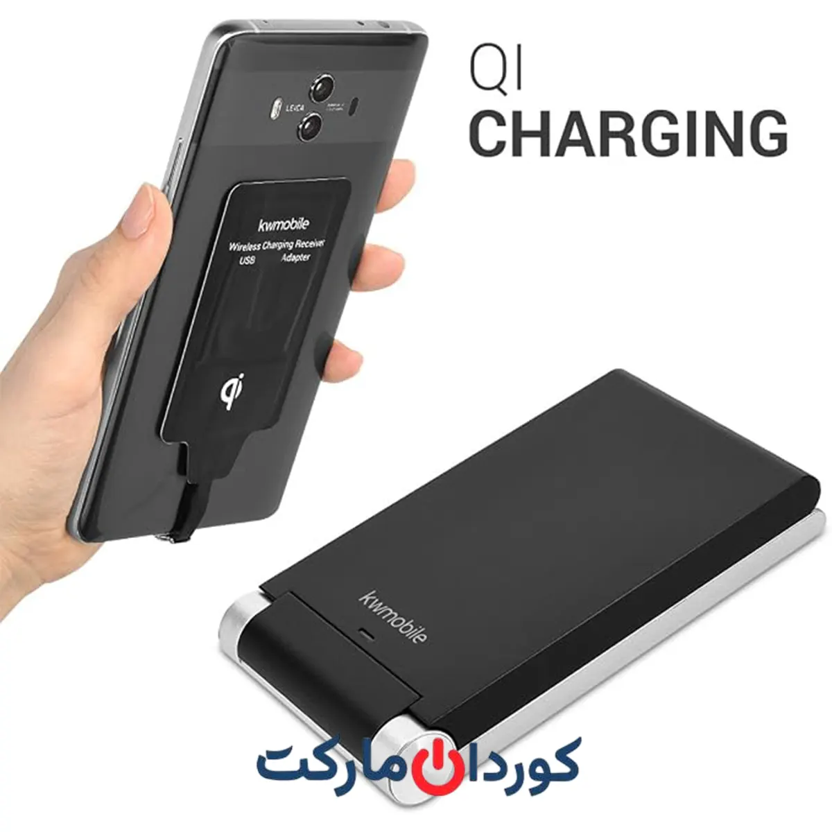 شارژر بیسیم و گیرنده Qi Micro US - Image 2
