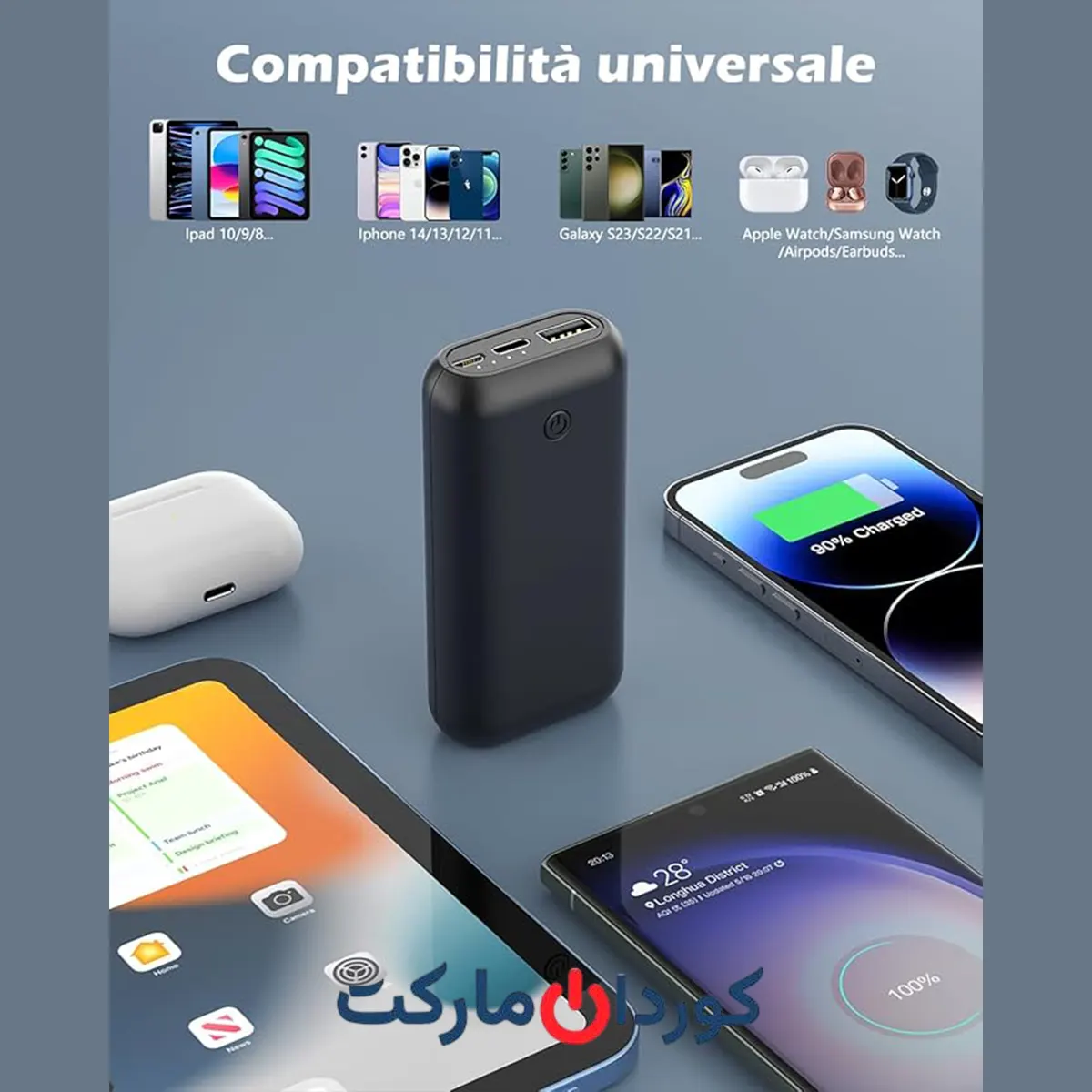 پاور بانک 10000 میلی آمپر مدل XHC-009 استوک - Image 3